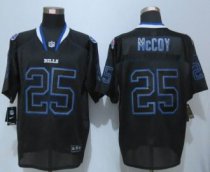 New Nike Buffalo Bills -25 LeSean McCoy Lights Out Black Elite Jerseys