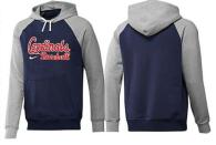 St Louis Cardinals Pullover Hoodie Blue Grey