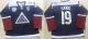 Colorado Avalanche -19 Joe Sakic Navy Blue Alternate Stitched NHL Jersey