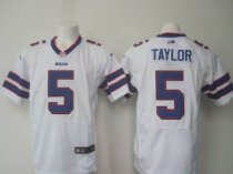 Nike Buffalo Bills -5 Tyrod Taylor White NFL New Elite Jersey