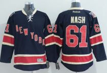 New York Rangers -61 Rick Nash Dark Blue Third Stitched NHL Jersey