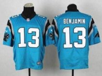 Nike Panthers -13 Kelvin Benjamin Blue Alternate With 20TH Season Patch Stitched Jersey