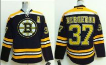 Boston Bruins -37 Patrice Bergeron Stitched Black NHL Jersey