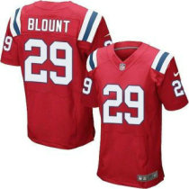 Nike New England Patriots -29 LeGarrette Blount Red Alternate NFL Elite Jersey