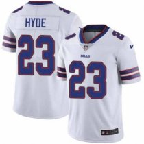 Nike Bills -23 Micah Hyde White Stitched NFL Vapor Untouchable Limited Jersey