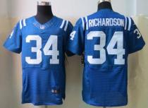 Nike Indianapolis Colts #34 Trent Richardson Royal Blue Team Color Men's Stitched NFL Elite Jersey