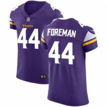 Nike Vikings -44 Chuck Foreman Purple Team Color Stitched NFL Vapor Untouchable Elite Jersey