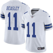 Nike Cowboys -11 Cole Beasley White Stitched NFL Vapor Untouchable Limited Jersey