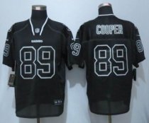 Nike Oakland Raiders -89 Amari Cooper Lights Out Black Elite Jerseys