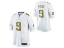 NEW New Orleans Saints -9 Drew Brees White Jerseys(game USA)