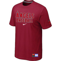 Los Angels of Anaheim Red Nike Short Sleeve Practice T-Shirt