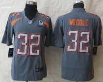 Nike San Diego Chargers #32 Eric Weddle Grey Pro Bowl Men‘s Stitched NFL Elite Team Irvin Jersey
