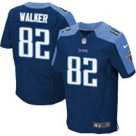 Nike Tennessee Titans -82 Delanie Walker Navy Blue Alternate Stitched NFL Elite Jersey