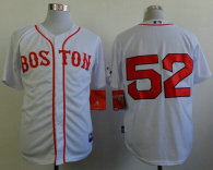Boston Red Sox #52 Yoenis Cespedes White Cool Base Stitched MLB Jersey