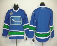 Vancouver Canucks 2011 Stanley Cup Finals Blank Blue Third Stitched NHL Jersey