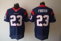 Nike Houston Texans -23 Arian Foster Navy Blue Team Color Mens Stitched NFL Elite Jersey