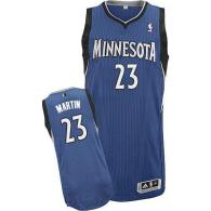 Revolution 30 Minnesota Timberwolves -23 Kevin Martin Blue Stitched NBA Jersey