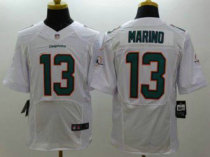 Nike Miami Dolphins -13 Dan Marino White NFL Elite Jersey