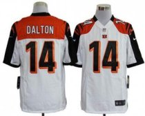 Nike Bengals -14 Andy Dalton White Stitched NFL Game Jersey