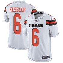 Nike Browns -6 Cody Kessler White Stitched NFL Vapor Untouchable Limited Jersey