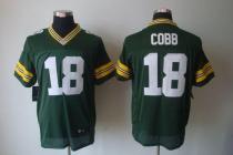 Nike Green Bay Packers #18 Randall Cobb Green Team Color Men's Stitched NFL Elite Jersey