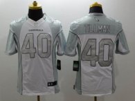 Nike Arizona Cardinals -40 Pat Tillman White Men's Stitched NFL Limited Platinum Jersey