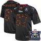 Nike New England Patriots -87 Rob Gronkowski Black Super Bowl XLIX Champions Patch Mens Stitched NFL