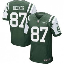 NEW Jets -87 Eric Decker Green NFL Elite Jersey