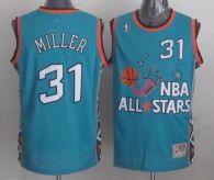 Mitchell And Ness Indiana Pacers -31 Reggie Miller Light Blue 1996 All Star Stitched NBA Jersey