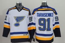 St Louis Blues -91 Vladimir Tarasenko White Stitched NHL Jersey