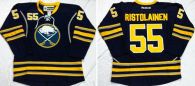 Buffalo Sabres -55 Rasmus Ristolainen Navy Blue Home Stitched NHL Jersey