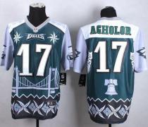 Nike Philadelphia Eagles #17 Nelson Agholor Midnight Green Men's Stitched NFL Elite Noble Fashion Je