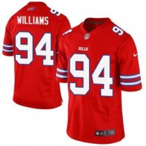 Nike Buffalo Bills -94 Mario Williams Red Stitched NFL Elite Rush Jersey