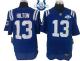 Nike Indianapolis Colts #13 TY Hilton Royal Blue Team Color With 30TH Seasons Patch Men's Stitched N