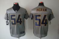 Nike San Diego Chargers #54 Melvin Ingram Grey Shadow Men‘s Stitched NFL Elite Jersey