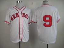 Boston Red Sox #9 Ted Williams White 1936 Turn Back The Clock Stitched MLB Jersey