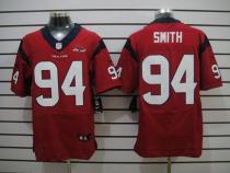 Nike Houston Texans #94 Antonio Smith Red Alternate With 10th Patch Men's Stitched NFL Elite Jersey