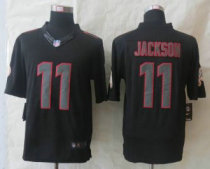 New Nike Washington RedSkins 11 Jackson Impact Limited Black Jerseys