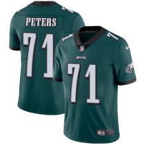Nike Eagles -71 Jason Peters Midnight Green Team Color Stitched NFL Vapor Untouchable Limited Jersey