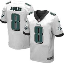 Nike Philadelphia Eagles #8 Donnie Jones White Men's Stitched NFL New Elite Jersey