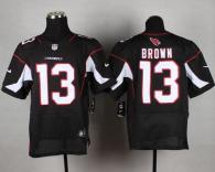 Nike Cardinals -13 Jaron Brown Black Alternate Men's Stitched NFL Elite Jersey