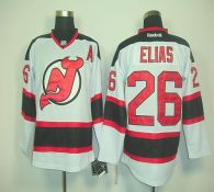New Jersey Devils -26 Patrik Elias White Road Stitched NHL Jersey