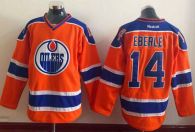Edmonton Oilers -14 Jordan Eberle Orange Stitched NHL Jersey