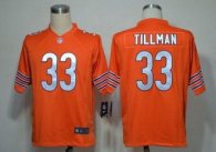 Nike Bears -33 Charles Tillman Orange Alternate Stitched NFL Game Jersey