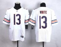 Nike Bears -13 Kevin White White Men's Stitched NFL Elite Jersey