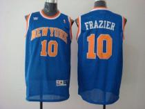 New York Knicks -10 Walt Frazier Blue Stitched NBA Jersey