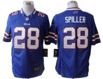 Nike Bills -28 CJ Spiller Royal Blue Team Color Stitched NFL Game Jersey