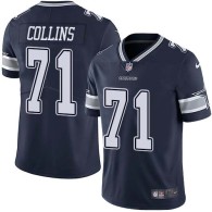 Nike Cowboys -71 La el Collins Navy Blue Team Color Stitched NFL Vapor Untouchable Limited Jersey