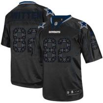 Nike Dallas Cowboys #82 Jason Witten New Lights Out Black Men's Stitched NFL Elite Jersey