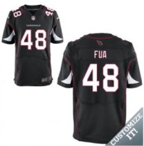 Nike Arizona Cardinals -48 Fua Jersey Black Elite Alternate Jersey